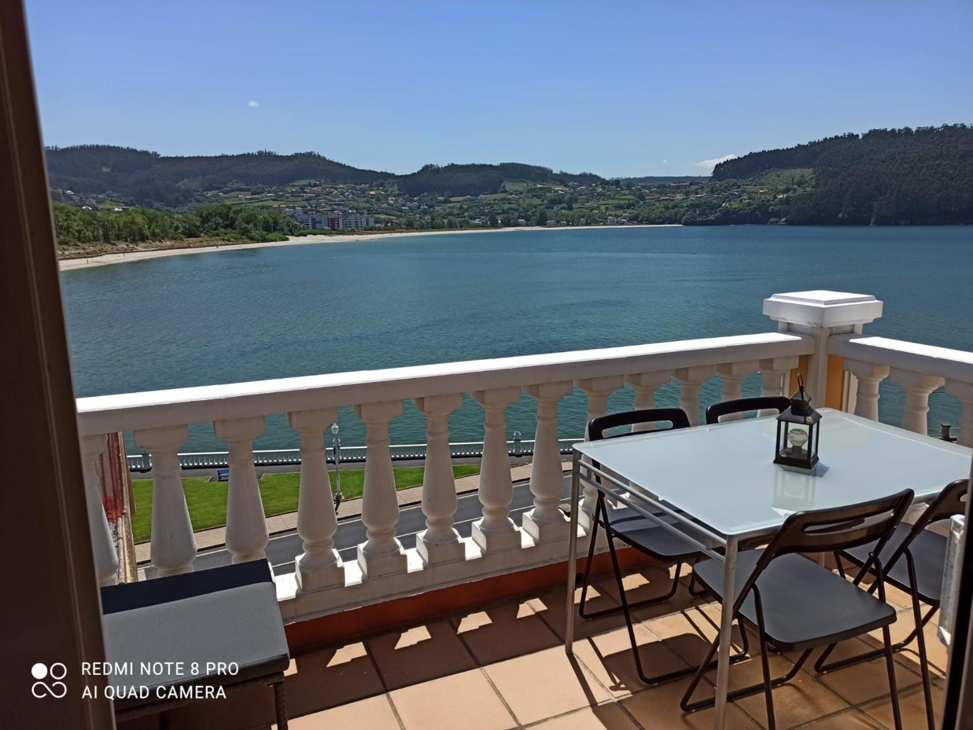 Villa Casa Da Costa - Piso Con Galeria Y Terraza Con Vistas Al Mar Cedeira Esterno foto